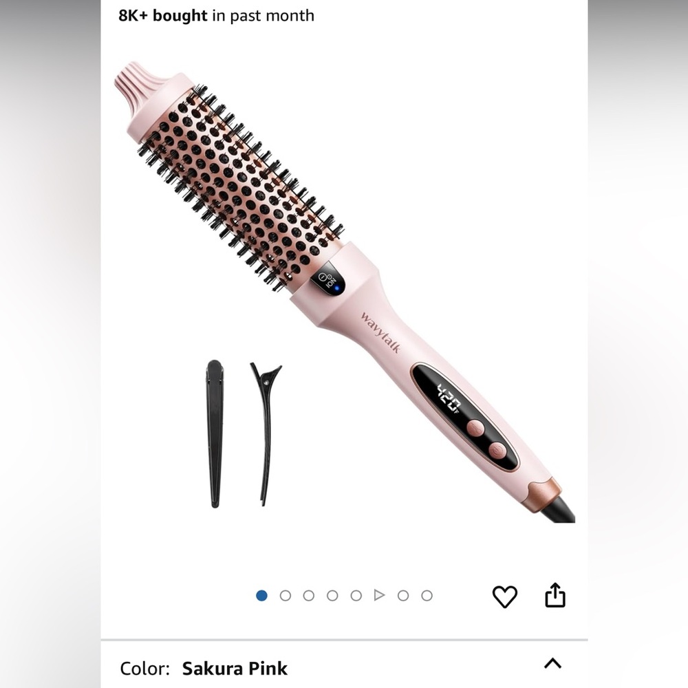 Wavytalk thermal brush 1.5 inch